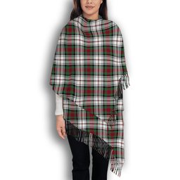 ScotsTee Shop Scottish McDuff Dress Modern Solf Tartan Plaid Tassel Winter Scarf