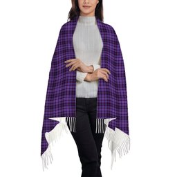 ScotsTee Shop Scottish Learmonth Family Herts Solf Tartan Plaid Tassel Winter Scarf