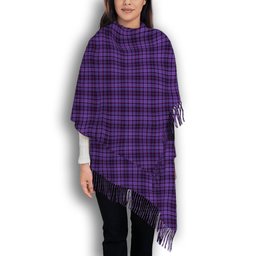 ScotsTee Shop Scottish Learmonth Family Herts Solf Tartan Plaid Tassel Winter Scarf
