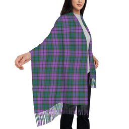 ScotsTee Shop Scottish Wardlaw Ancient Solf Tartan Plaid Tassel Winter Scarf
