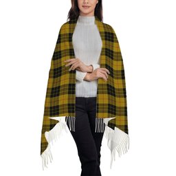 ScotsTee Shop Scottish McLeod of Lewis Ancient Solf Tartan Plaid Tassel Winter Scarf