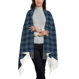 ScotsTee Shop Scottish Thorburn Lochcarron Solf Tartan Plaid Tassel Winter Scarf