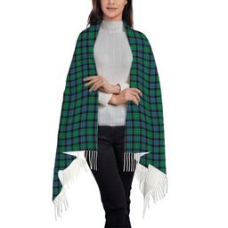 ScotsTee Shop Scottish Stewart Old Ancient Solf Tartan Plaid Tassel Winter Scarf