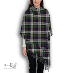 ScotsTee Shop Scottish McCallum Dress Solf Tartan Plaid Tassel Winter Scarf