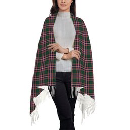 ScotsTee Shop Scottish McFarlane Hunting Modern Solf Tartan Plaid Tassel Winter Scarf