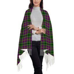 ScotsTee Shop Scottish Tailyour Solf Tartan Plaid Tassel Winter Scarf