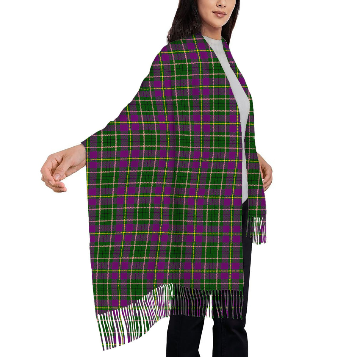 ScotsTee Shop Scottish Tailyour Solf Tartan Plaid Tassel Winter Scarf