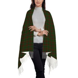 ScotsTee Shop Scottish MacNachten Hunting Solf Tartan Plaid Tassel Winter Scarf