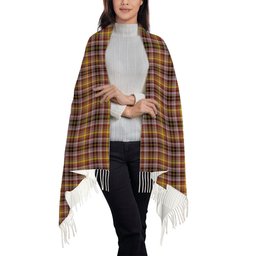 ScotsTee Shop Scottish MacKay of Strathnaver Ancient Solf Tartan Plaid Tassel Winter Scarf