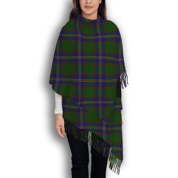 ScotsTee Shop Scottish Strang of Balkaskie Solf Tartan Plaid Tassel Winter Scarf