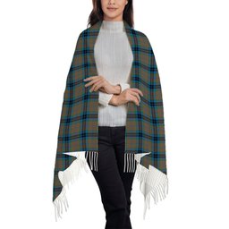 ScotsTee Shop Scottish Thomson Hunting Ancient Solf Tartan Plaid Tassel Winter Scarf