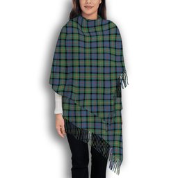 ScotsTee Shop Scottish MacDonell Of Glengarry Ancient Solf Tartan Plaid Tassel Winter Scarf