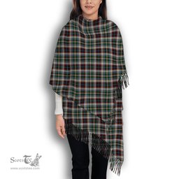 ScotsTee Shop Scottish Innes Dress Solf Tartan Plaid Tassel Winter Scarf