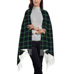ScotsTee Shop Scottish McLeod of Skye Modern Solf Tartan Plaid Tassel Winter Scarf