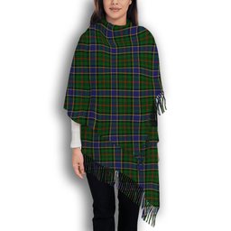 ScotsTee Shop Scottish Ogilvy Hunting 1 Solf Tartan Plaid Tassel Winter Scarf