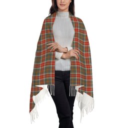 ScotsTee Shop Scottish Muirhead Hunting Ancient Solf Tartan Plaid Tassel Winter Scarf