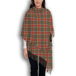 ScotsTee Shop Scottish Muirhead Hunting Ancient Solf Tartan Plaid Tassel Winter Scarf