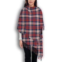 ScotsTee Shop Scottish McDonald Dress Irish Ancient Solf Tartan Plaid Tassel Winter Scarf