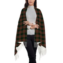 ScotsTee Shop Scottish Moran Family Ubique Solf Tartan Plaid Tassel Winter Scarf