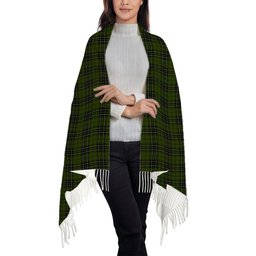 ScotsTee Shop Scottish McLean Hunting Solf Tartan Plaid Tassel Winter Scarf