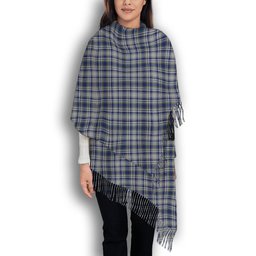 ScotsTee Shop Scottish Yorkshire, The Spirit of Solf Tartan Plaid Tassel Winter Scarf