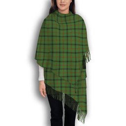 ScotsTee Shop Scottish Strachan Hunting Solf Tartan Plaid Tassel Winter Scarf