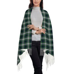 ScotsTee Shop Scottish Johnston Dress Modern Solf Tartan Plaid Tassel Winter Scarf