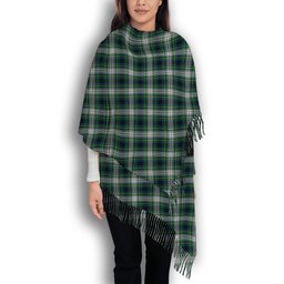 ScotsTee Shop Scottish Johnston Dress Modern Solf Tartan Plaid Tassel Winter Scarf