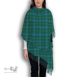 ScotsTee Shop Scottish Hay Hunting Modern Solf Tartan Plaid Tassel Winter Scarf
