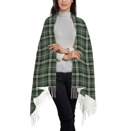 ScotsTee Shop Scottish MacKenzie MacGregor-Hastie Solf Tartan Plaid Tassel Winter Scarf