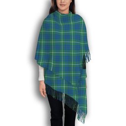 ScotsTee Shop Scottish Hamilton Hunting Ancient Solf Tartan Plaid Tassel Winter Scarf
