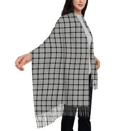 ScotsTee Shop Scottish Wallace Dress Solf Tartan Plaid Tassel Winter Scarf
