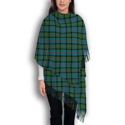 ScotsTee Shop Scottish McPhail Hunting Ancient Solf Tartan Plaid Tassel Winter Scarf