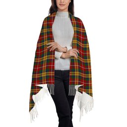 ScotsTee Shop Scottish Young Presidents Organisation Dress Solf Tartan Plaid Tassel Winter Scarf