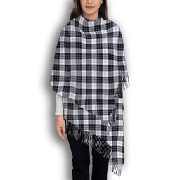 ScotsTee Shop Scottish McRae Dress Modern Solf Tartan Plaid Tassel Winter Scarf