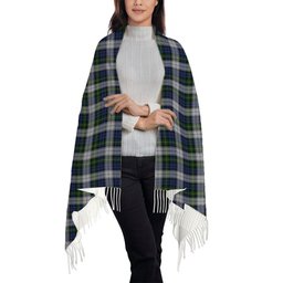 ScotsTee Shop Scottish Gordon Dress Original Solf Tartan Plaid Tassel Winter Scarf
