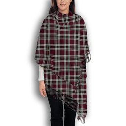 ScotsTee Shop Scottish Little Dress Solf Tartan Plaid Tassel Winter Scarf