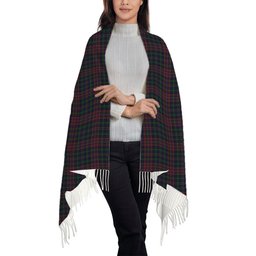 ScotsTee Shop Scottish Jrgensen of Taasingee Solf Tartan Plaid Tassel Winter Scarf