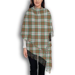 ScotsTee Shop Scottish McBain Dress Ancient Solf Tartan Plaid Tassel Winter Scarf