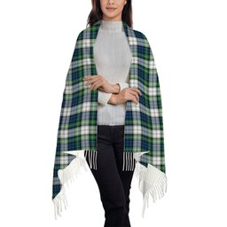 ScotsTee Shop Scottish Gordon Dress Ancient Solf Tartan Plaid Tassel Winter Scarf
