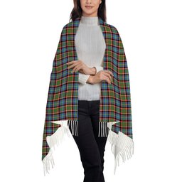ScotsTee Shop Scottish Norvill Solf Tartan Plaid Tassel Winter Scarf