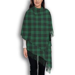 ScotsTee Shop Scottish MacKenzie Dress Modern Solf Tartan Plaid Tassel Winter Scarf