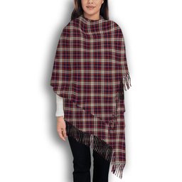 ScotsTee Shop Scottish MacFarlane Dress Solf Tartan Plaid Tassel Winter Scarf