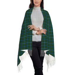 ScotsTee Shop Scottish Robertson Hunting Ancient Clan Solf Tartan Plaid Tassel Winter Scarf