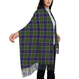 ScotsTee Shop Scottish MacGiboney or MacGibboney Solf Tartan Plaid Tassel Winter Scarf