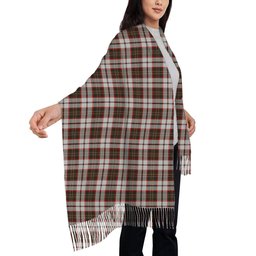 ScotsTee Shop Scottish Scott Dress Solf Tartan Plaid Tassel Winter Scarf