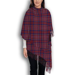 ScotsTee Shop Scottish Ruxton Hunting Solf Tartan Plaid Tassel Winter Scarf