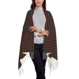 ScotsTee Shop Scottish McIntosh Hunting Modern Solf Tartan Plaid Tassel Winter Scarf