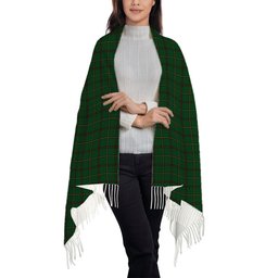 ScotsTee Shop Scottish Skene Hunting Solf Tartan Plaid Tassel Winter Scarf