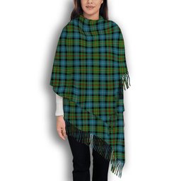 ScotsTee Shop Scottish Gow Hunting Ancient Solf Tartan Plaid Tassel Winter Scarf